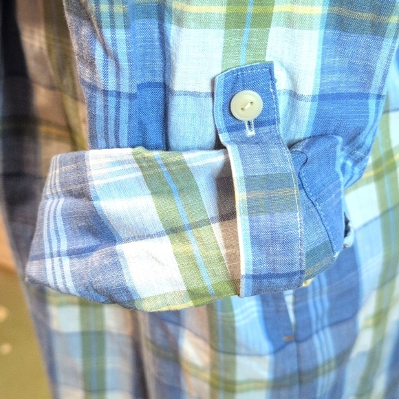 L.L. Bean Women's Signature Camp Shirt Dress, Button-Front Size Medium NWOT35 - Picture 7 of 10